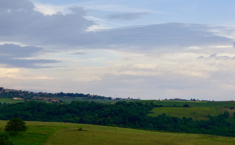 Über Ziegen, Flussfahrttouristen und Gewitter